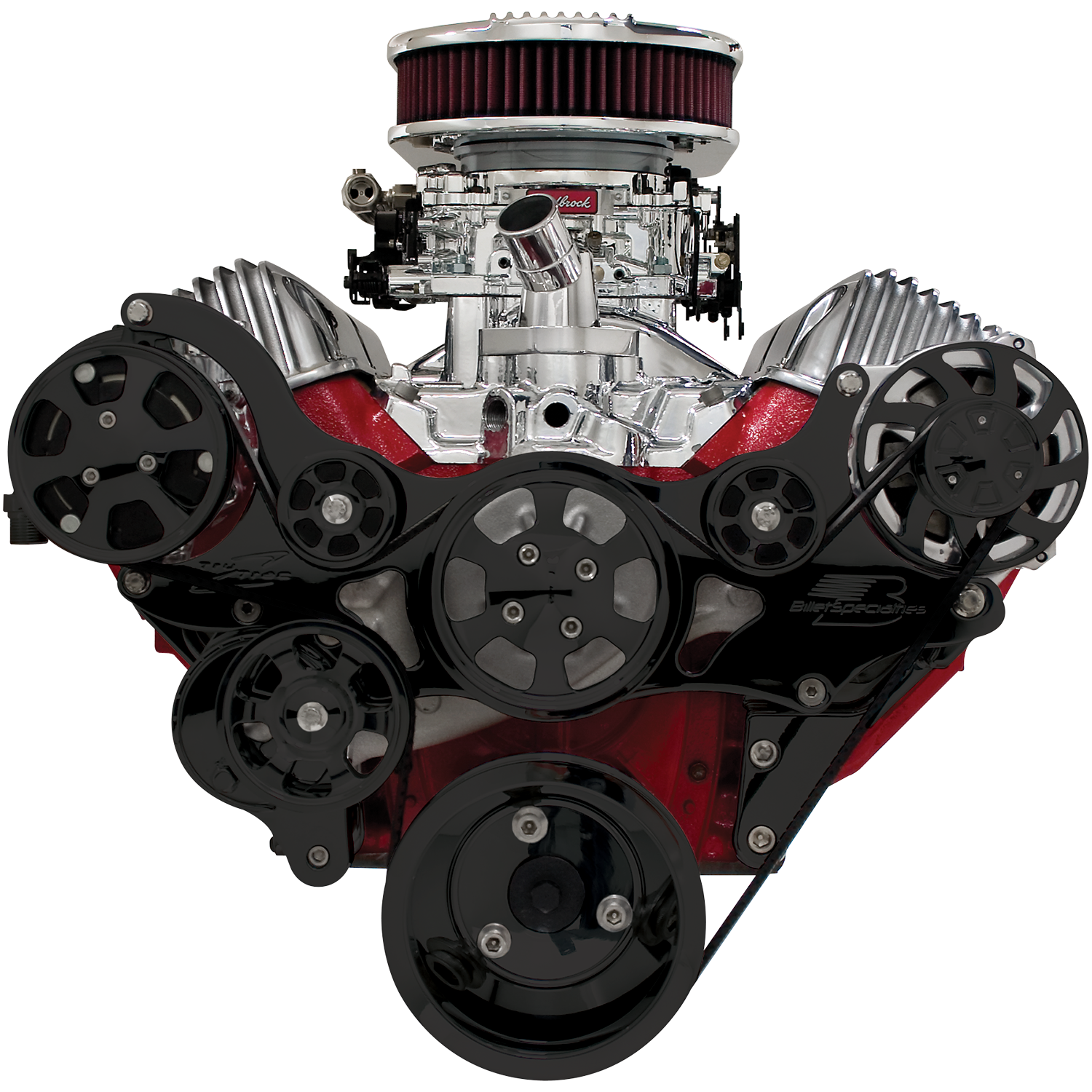 Billet Specialties Premium Tru Trac Serpentine System - 348/409 Chevy