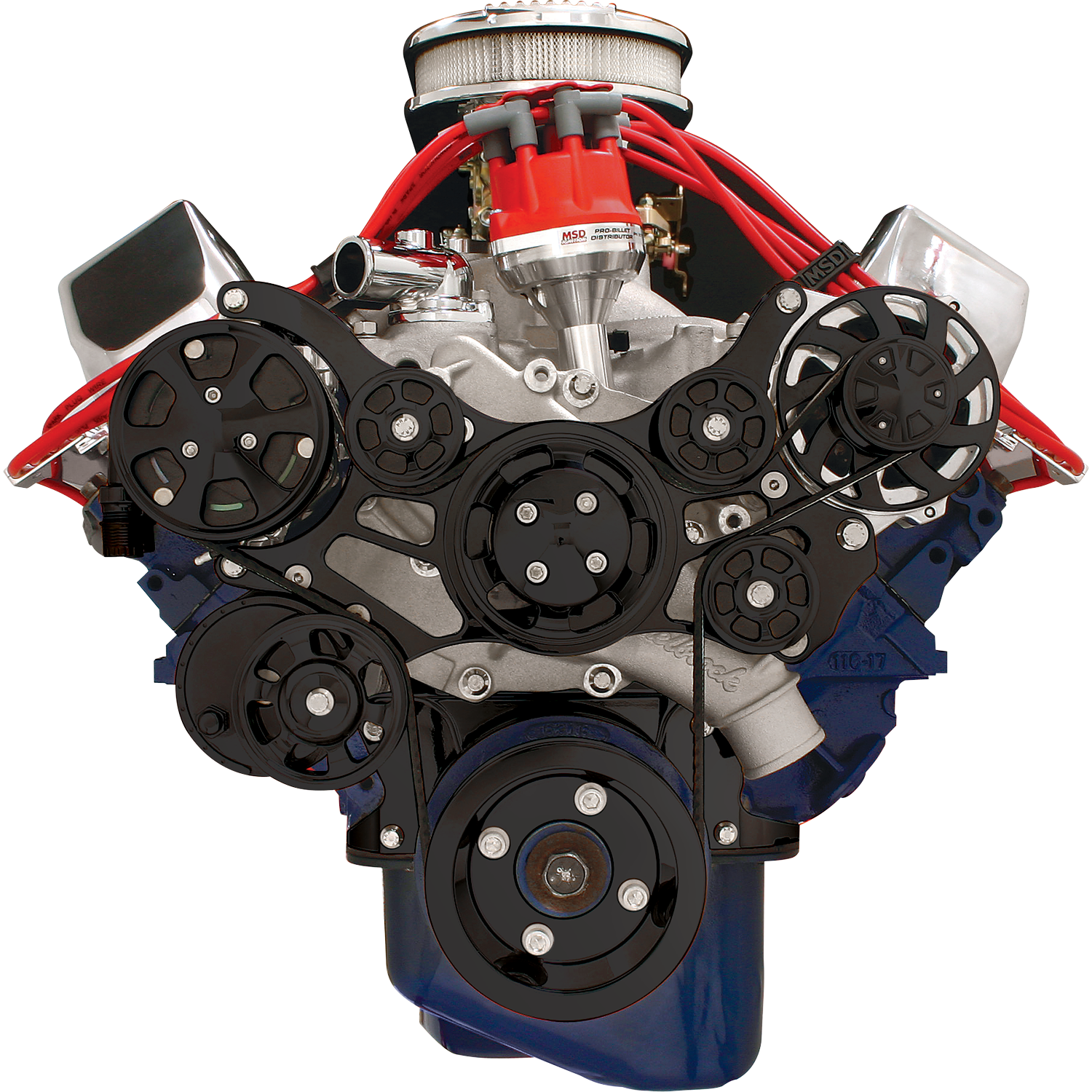 Billet Specialties Premium Tru Trac Serpentine System - Big Block Ford