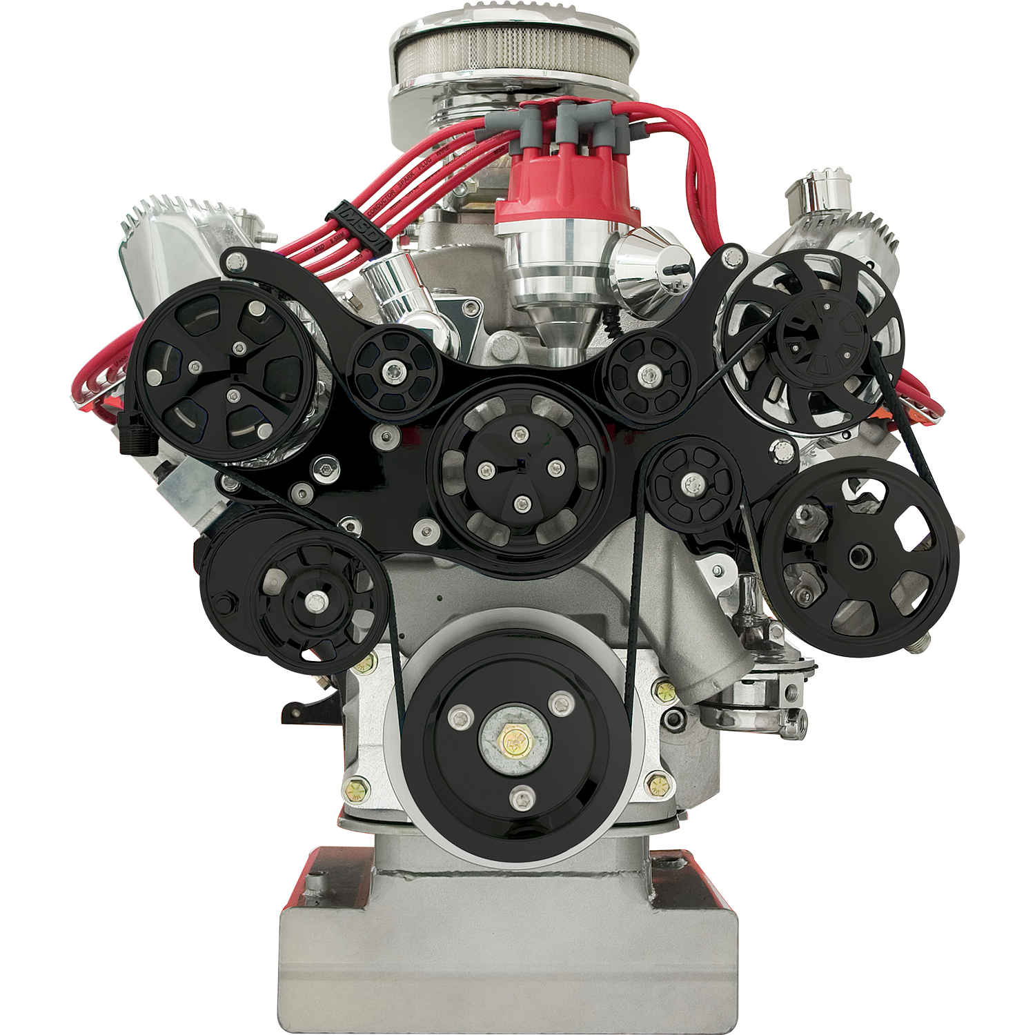 Billet Specialties Premium Tru Trac Serpentine System - FE Ford