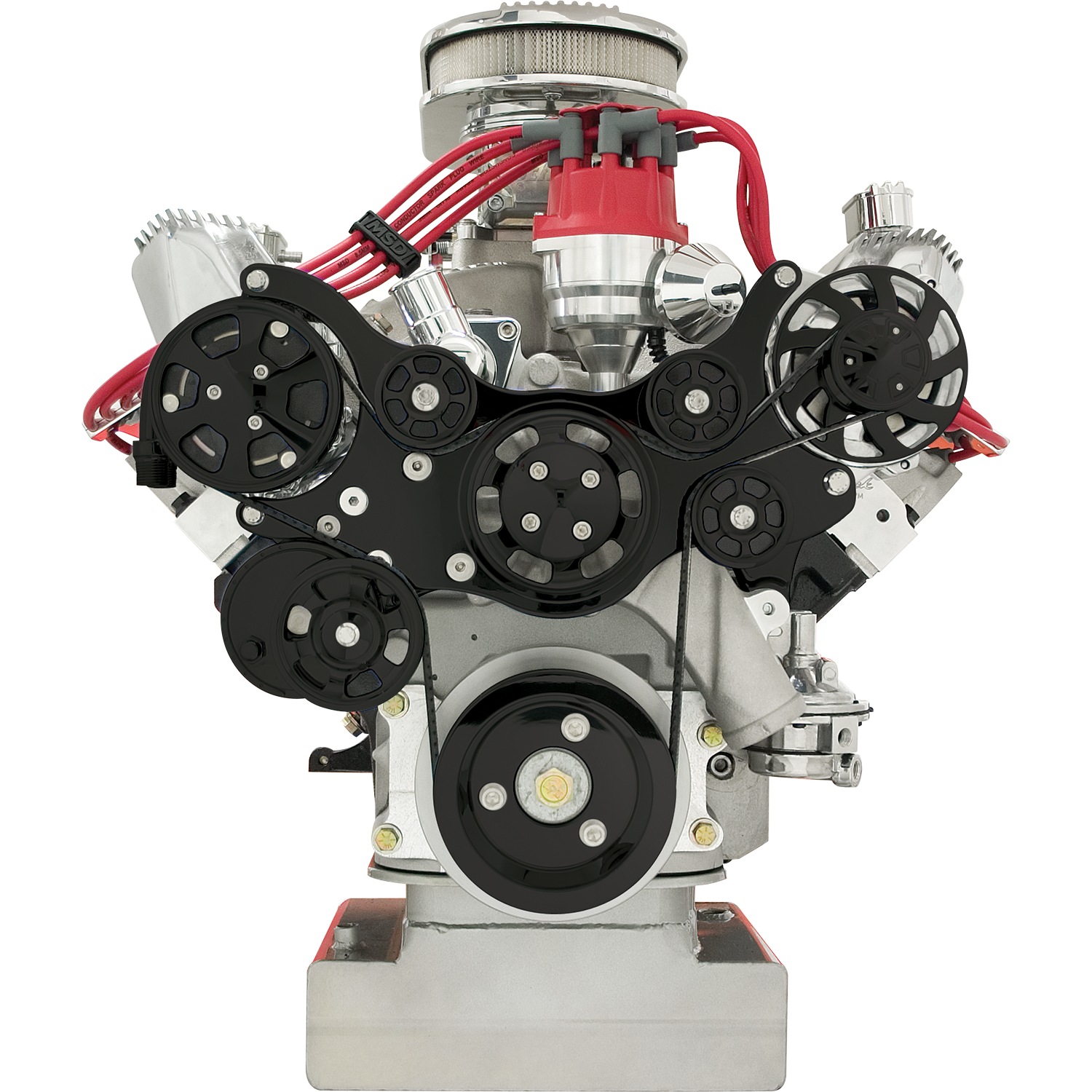 Billet Specialties Premium Tru Trac Serpentine System - FE Ford