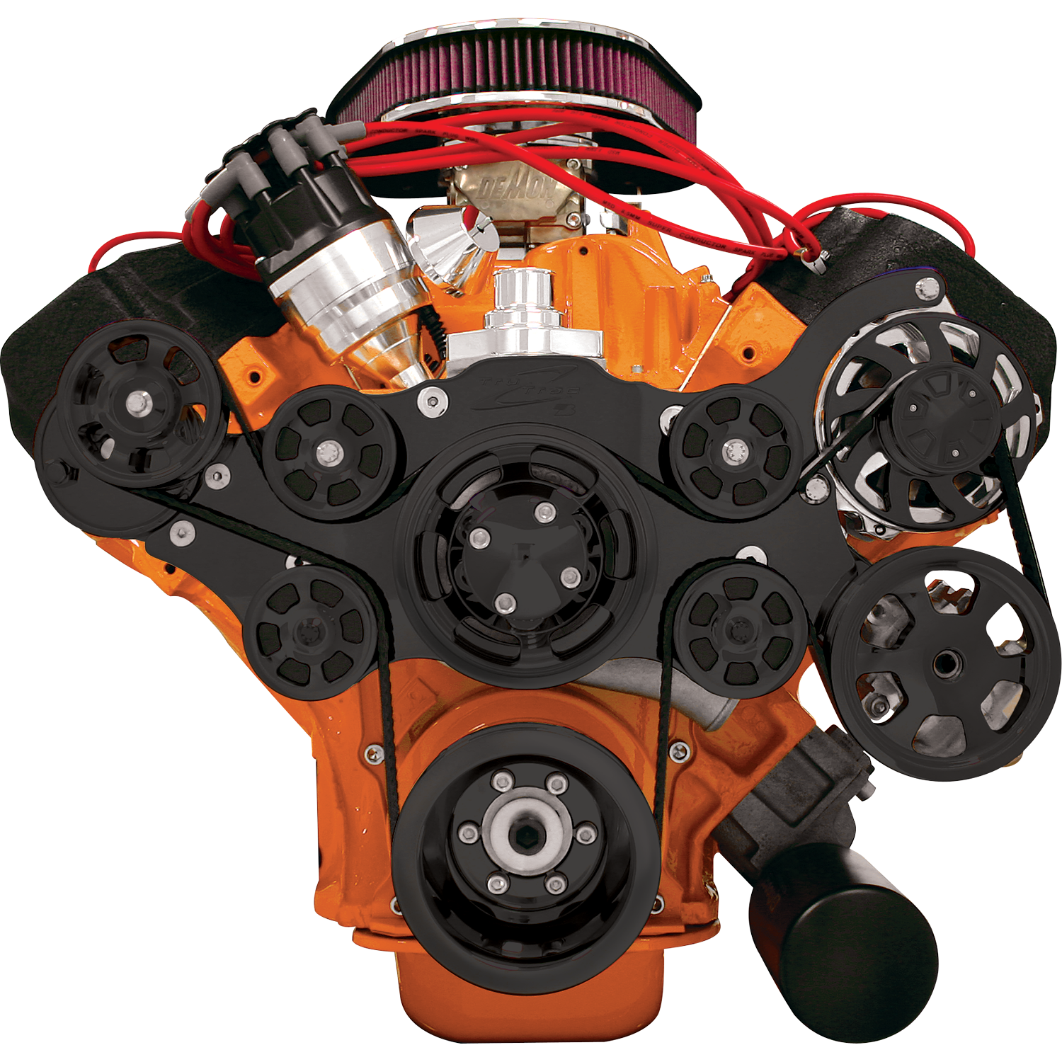 Billet Specialties Premium Tru Trac Serpentine System - Big Block Chrysler - Hemi
