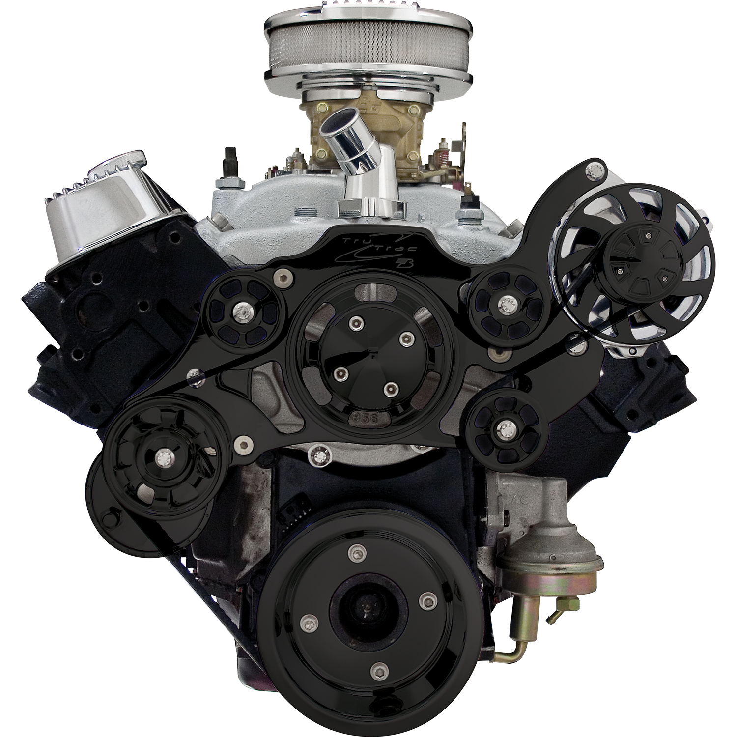 Billet Specialties Premium Tru Trac Serpentine System - Pontiac
