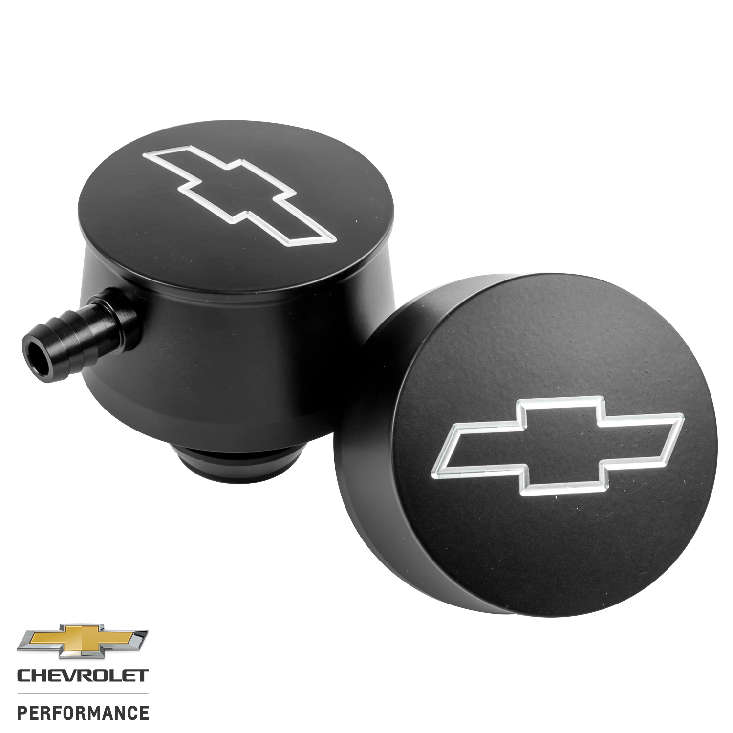 Billet Specialties Round Breathers with and without PCV Valve for 1-1/4" Valve Cover Holes