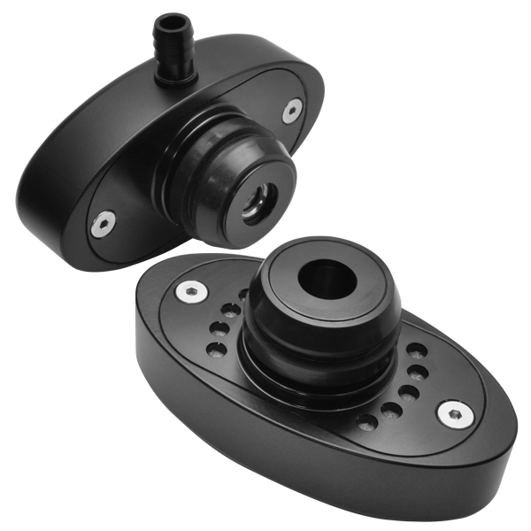 Billet Specialties Retro Breather and PCV Breather