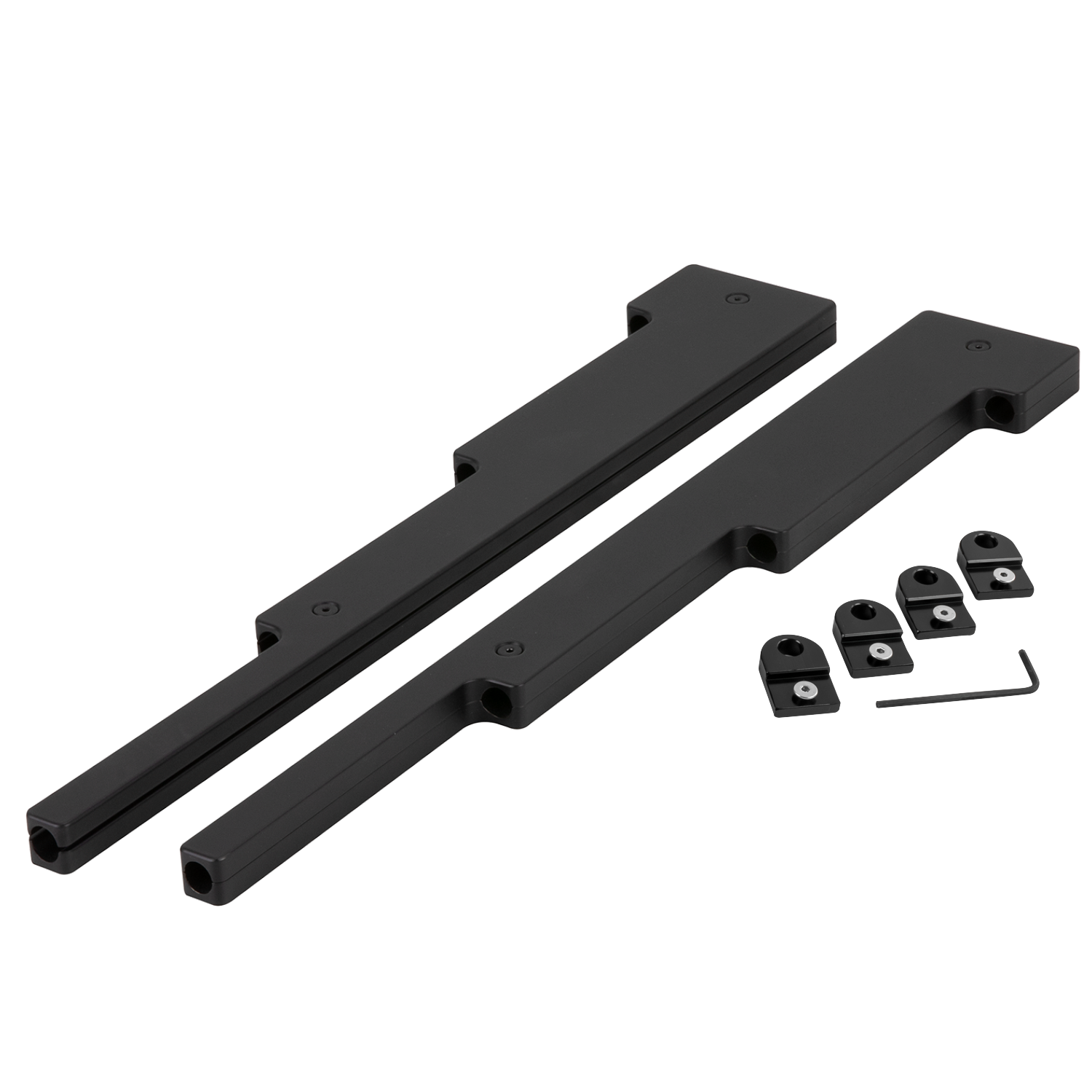 Billet Aluminum Polished Universal Spark Plug Wire Looms, Pair