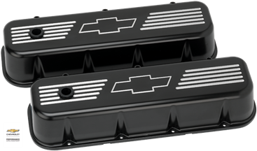 Billet Aluminum Big Block Chevy Bowtie Valve Covers