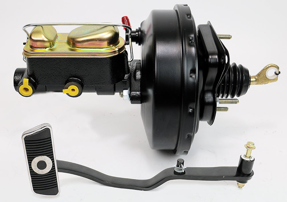 1970 MUSTANG , 70 MERCURY COUGAR (w/Automatic Trans) - 9" Single Diaphragm w/1" Dual Reservoir Master Legend Series HP Front Disc Brake Kit Power Brake Kit