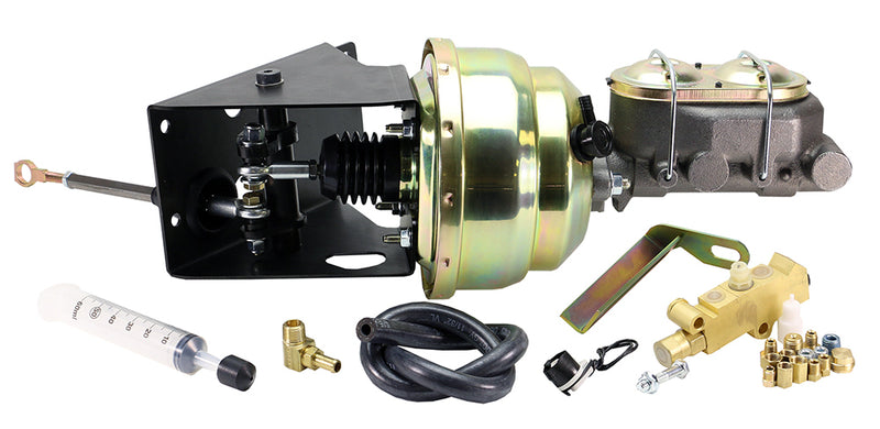 1966-77 FORD BRONCO Booster/Master Conversion Kit 8" Dual 1-1/8" Bore