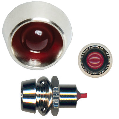 Ron Francis Wiring Classic Style LED Indicator Light - RED (Dim)