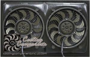 Cooling Components 12" Dual Fan and 28" Shroud
