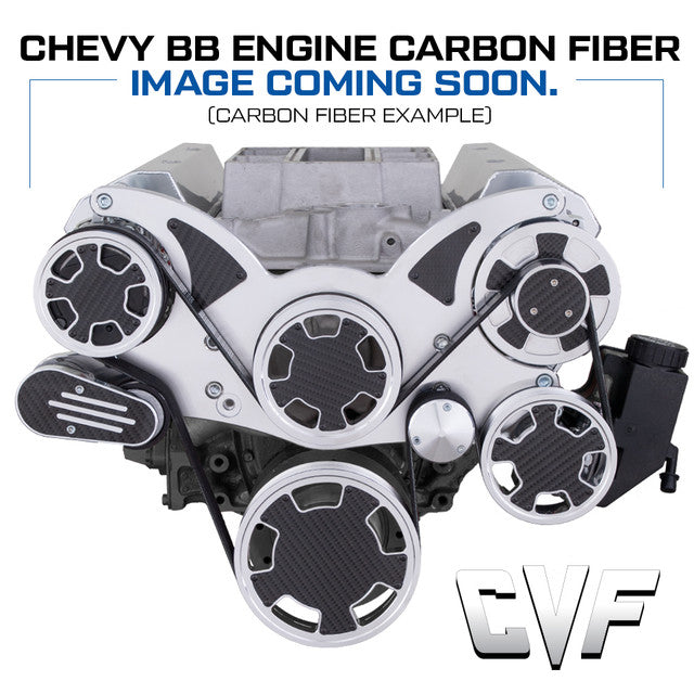 Big Block Chevy 396, 427, and 454 All Inclusive Wraptor Serpentine System