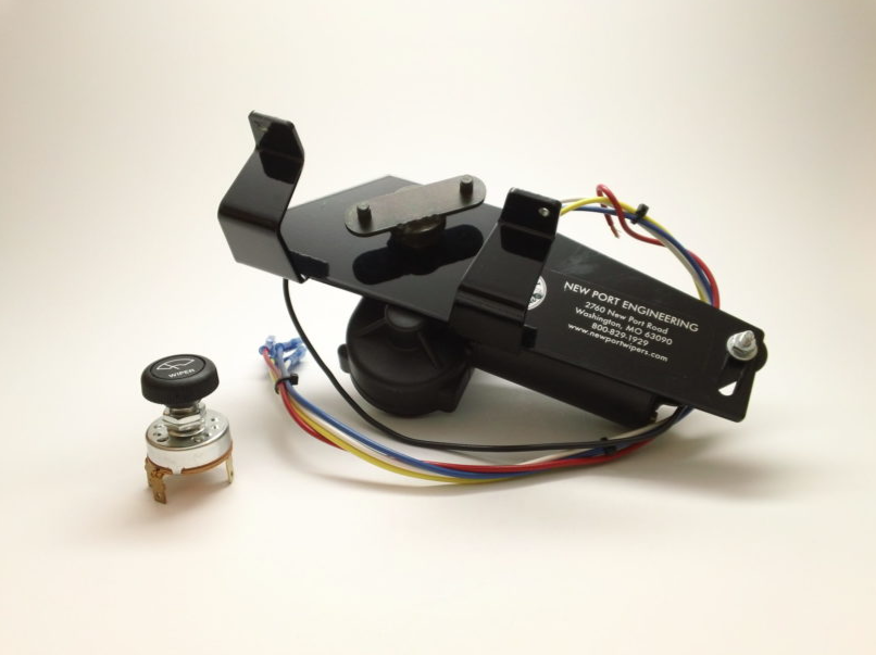 1938-40 Packard Windshield Wiper Motor - (Replaces Factory Vacuum Motor)