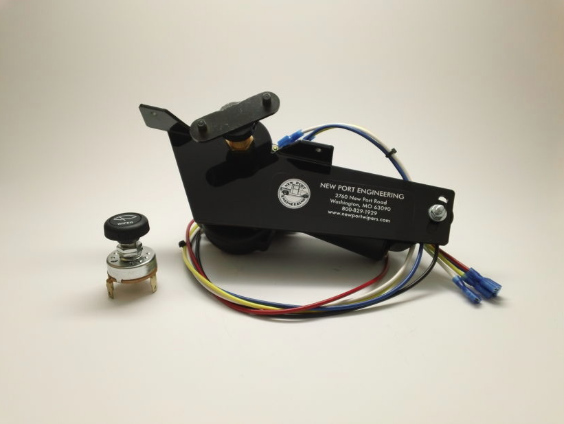 1939-40 Buick Windshield Wiper Motor - (Replaces Wiper Motor Behind Glove Box)