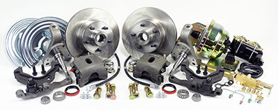 1965-72 MOPAR B-BODY, 70-72 MOPAR E-BODY (w/OE Manual Brakes) Legend Series Front Disc Brake Kit Power Brake Kit