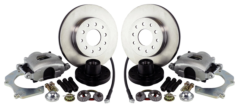 UNIVERSAL MUSTANG II (5 x 4.50" or 5 x 4.75" Bolt Circle) Legend Series Front Disc Brake Kit Front Wheel Kit