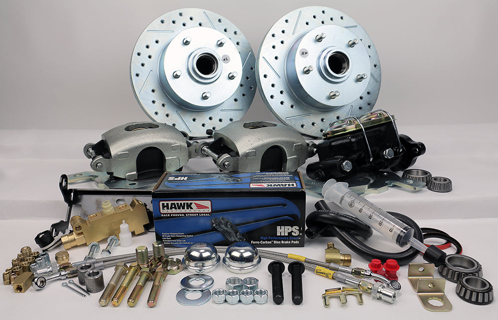 1955-58 CHEVROLET FULL SIZE Legend Series HP Front Disc Brake Kit Manual Brake Kit