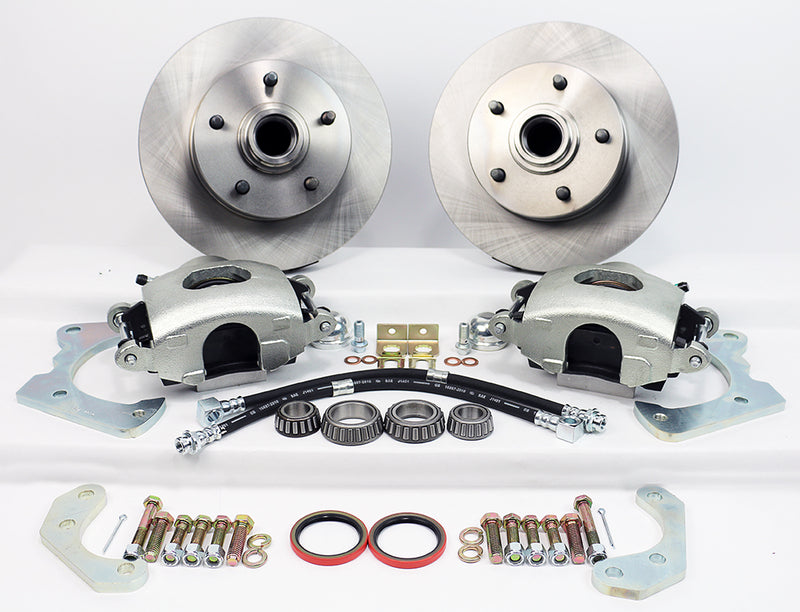 1959-64 CHEVROLET FULL SIZE IMPALA, BEL AIR, BISCAYNE Legend Series Front Disc Brake Kit Front Wheel Kit