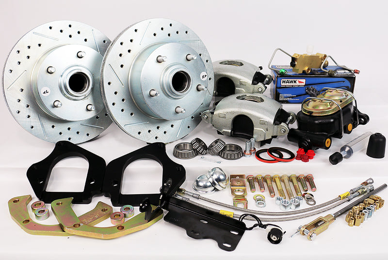 1964-67 CHEVROLET NOVA/CHEVY II Legend Series HP Front Disc Brake Kit Manual Brake Kit