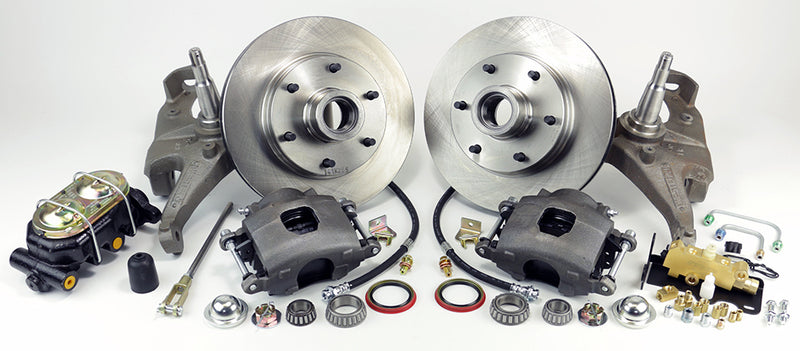 1963-70 CHEVROLET & GMC 1/2 TON P/UP - 6 LUG 2WD Legend Series Front Disc Brake Kit Manual Brake Kit