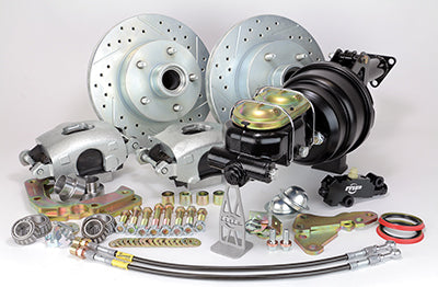 1953-62 Chevy Corvette Legend Series HP Front Disc Brake Conversion Kit with Power Brake Conversion Kit