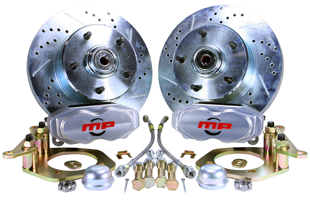 1955-64 GM FULL SIZE CHEVROLET  Rallye Series Front Disc Brake Kit Power Brake Kit
