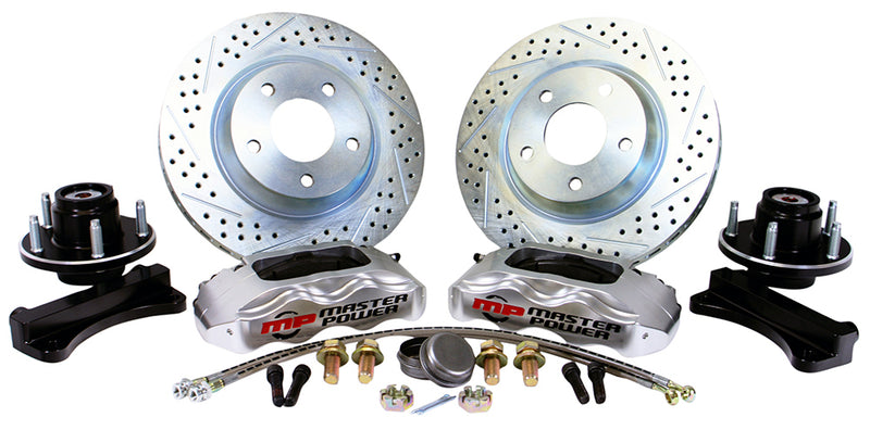 1960-87 CHEVROLET & GMC 1/2 TON P/UP - 2WD (Must be used with CPP Modular Spindle) Pro Driver Front Disc Brake Kit Front Wheel Kit