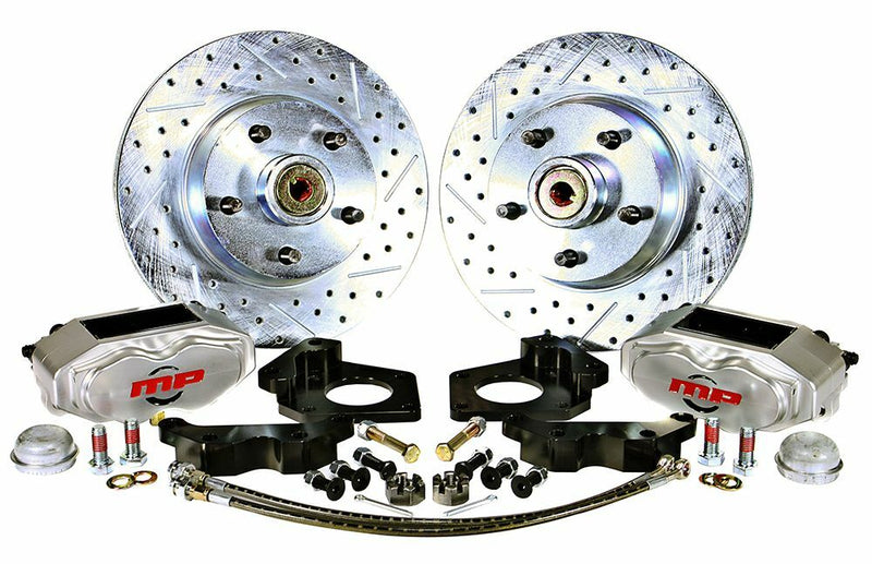 1970 FORD MUSTANG (w/OE Drum Brakes & Automatic Trans) Rallye Series Front Disc Brake Kit Power Brake Kit