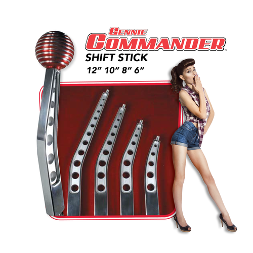 Gennie Shifter Commander Series Shift Stick