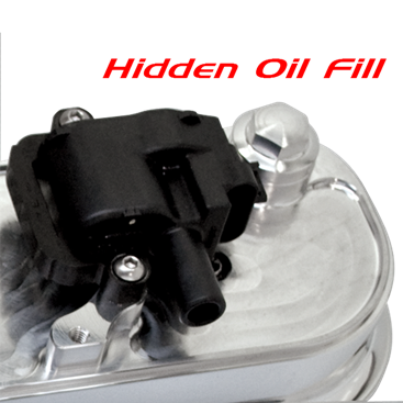 Billet Aluminum LS3 Chevrolet Modular Valve Cover, Coil Ribbed, (Pair)