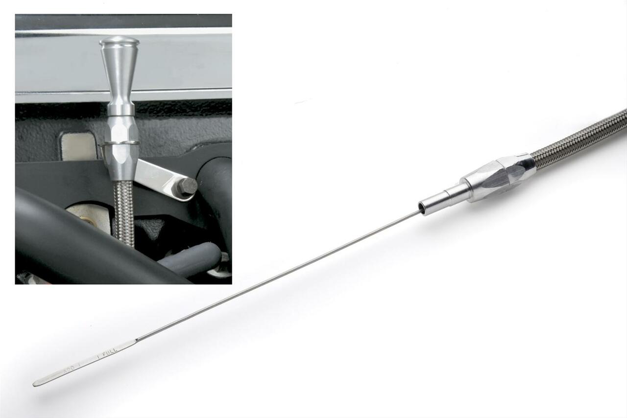 Lokar Flexible Engine Dipstick for 1994 & Later Ford 4.6 Modular, 2 Valve