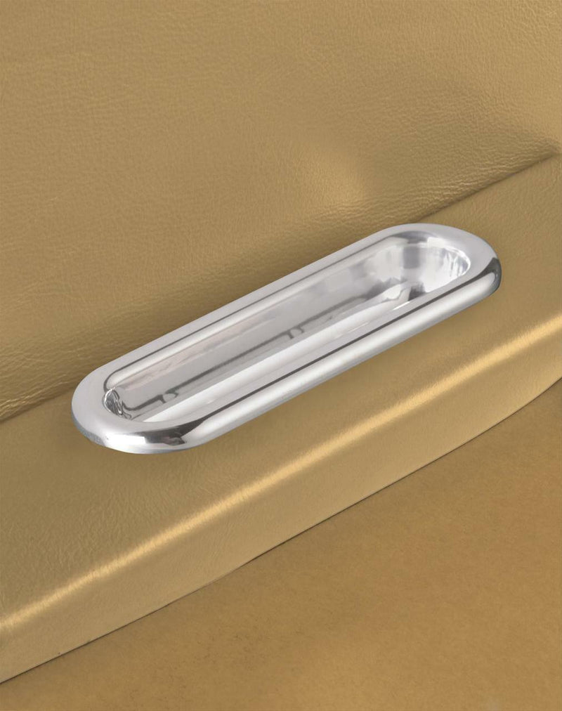 Lokar Billet Aluminum Arm Rest Door Pulls- Oval or Crescent