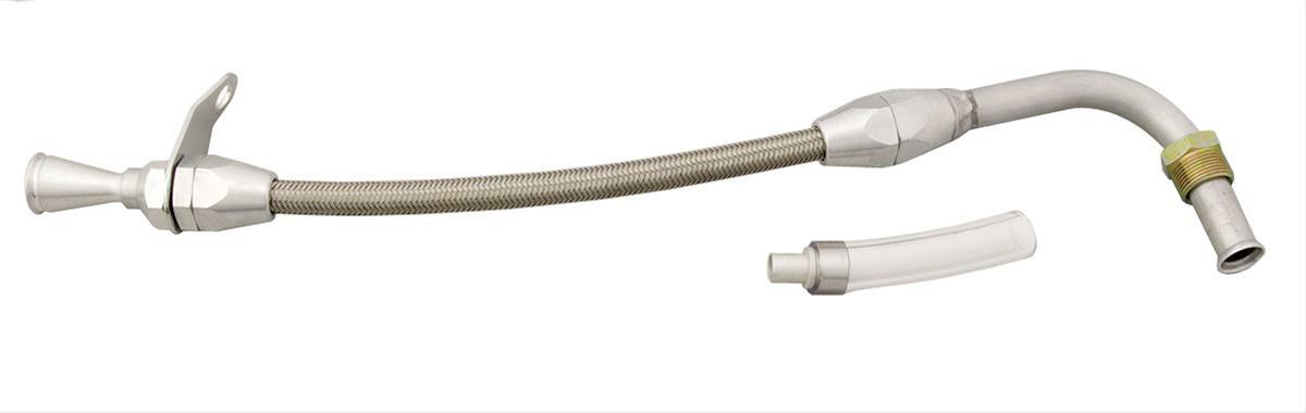 Lokar Hi-Tech Flexible Braided Stainless Transmission Dipsticks Ford C4 Pan