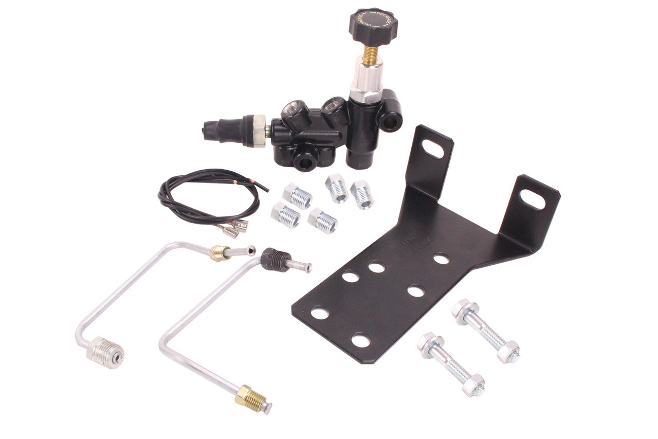 Adjustable Proportioning Valve Kit with Under Master Cylinder Mount