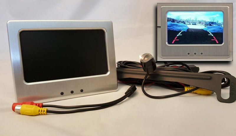 Watsons Backup Monitor Console Camera – License Plate Mounted Design