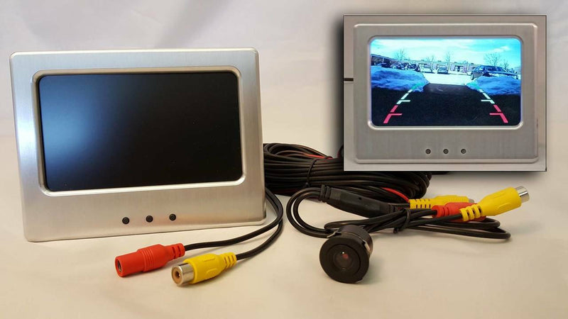 Watsons Backup Monitor Console Camera – License Plate Mounted Design