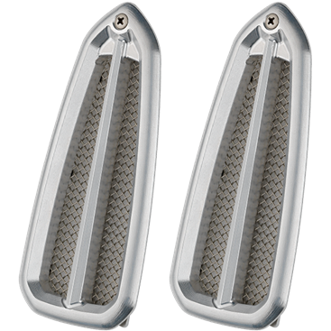 Billet Specialties 1968-69 Camaro Door Jam Vents, (Pair)