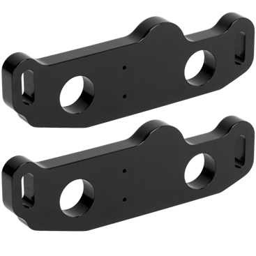 Billet Specialties 1966-67 Nova Hood Hinge Spacers, (Pair)