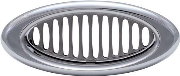 Trique Oval A/C Vent with a Radius Bezel