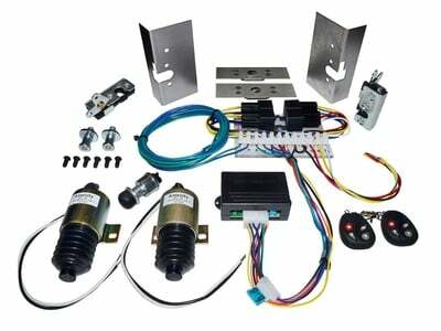 Rocky Hinge Incorporated Power Door Kit With Heavy Duty Solenoids