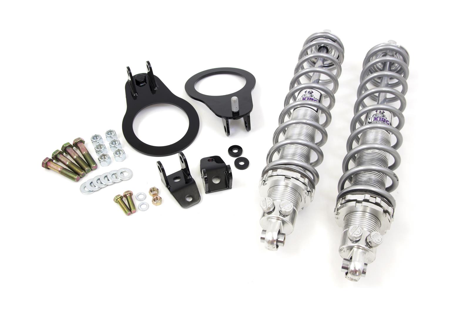 1968-1972 Chevy Chevelle / Malibu Viking Double Adjustable Rear Coil Over Kit for Standard Ride Height Factory-1.5" Drop