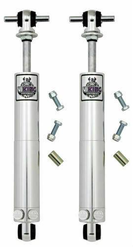 2010-2015 Chevy Camaro Viking Double Adjustable Smooth Shocks Rear Only for Standard Ride Height Factory-1.5"Drop(Sway Bar Mount NOT Included)