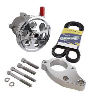 Billet Specialties Power Steering Add-On V-Trac for V4120 System