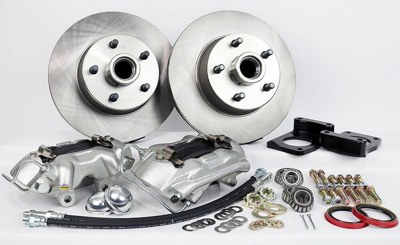 1970-71 FORD FAIRLANE, 70-71 TORINO, 70-71 RANCHERO Legend Series Front Disc Brake Kit Front Wheel Kit