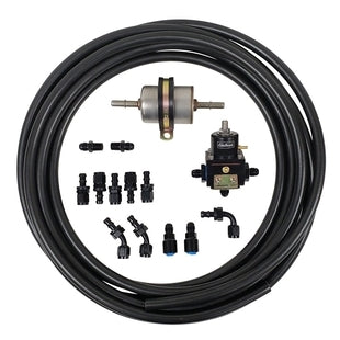 Fuel Line Kit for Carbureted Engines with Bypass Regulator