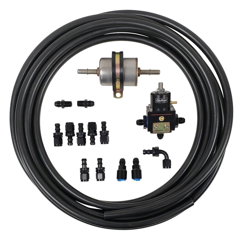 Fuel Line Kit for Carbureted Engines with Bypass Regulator