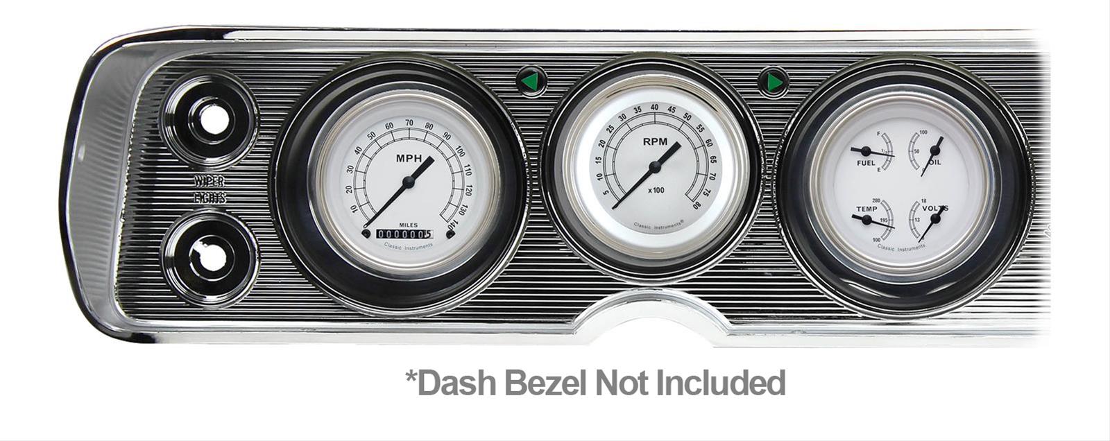 Classic Instruments 1964-65 Chevy Chevelle, Malibu, El Camino Direct Fit Gauges