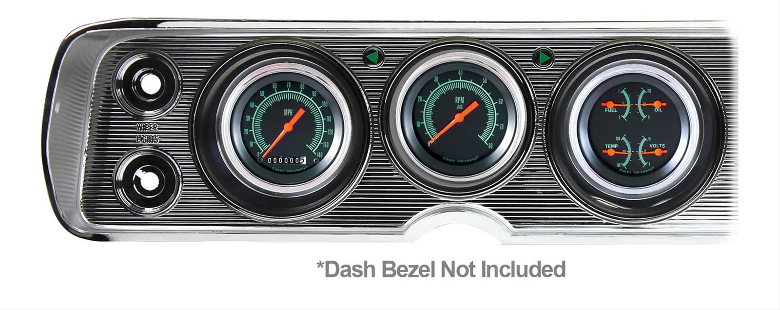 Classic Instruments 1964-65 Chevy Chevelle, Malibu, El Camino Direct Fit Gauges