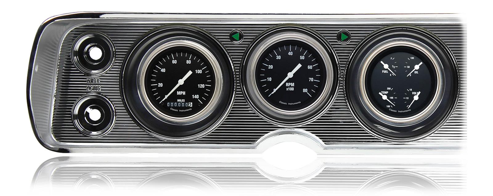 Classic Instruments 1964-65 Chevy Chevelle, Malibu, El Camino Direct Fit Gauges