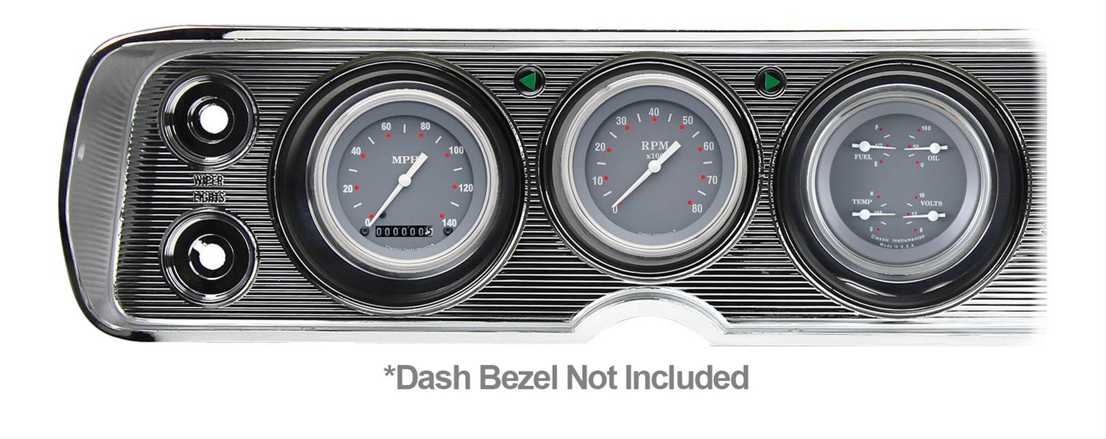 Classic Instruments 1964-65 Chevy Chevelle, Malibu, El Camino Direct Fit Gauges