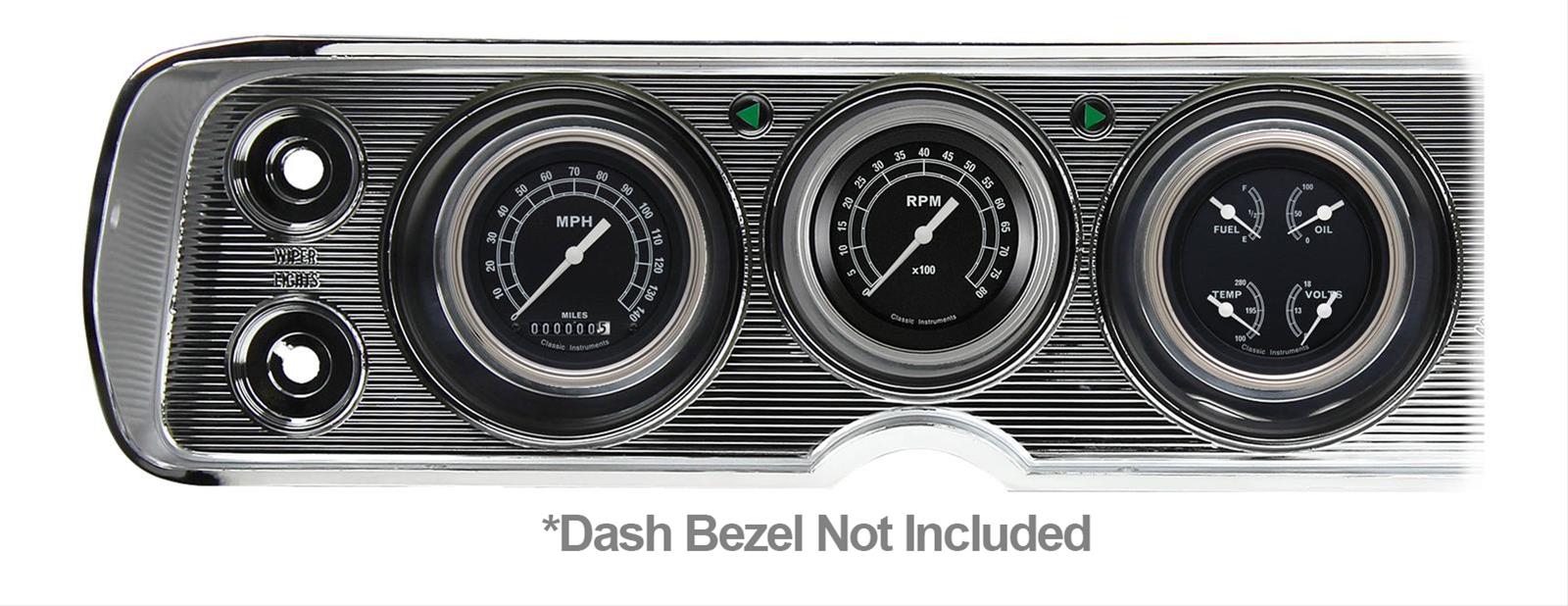 Classic Instruments 1964-65 Chevy Chevelle, Malibu, El Camino Direct Fit Gauges